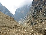 
Looking Ahead To The U Shaped Valley From Near The End Of The Chhonbardan Glacier Between Glacier Camp And Italy Base Camp Around Dhaulagiri

